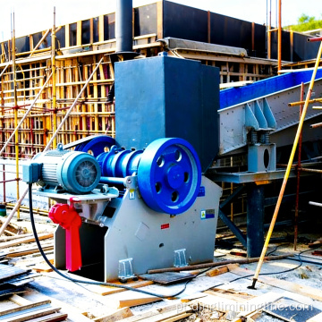 Linha de britagem modular de minério de cobre com controle inteligente
